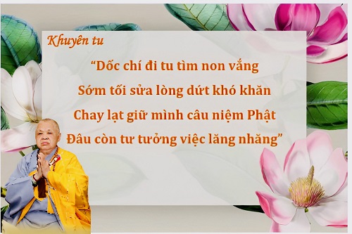 Di Huấn Từ Của Ni Trưởng TN Huệ Giác